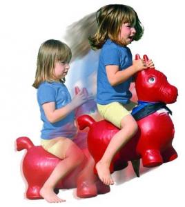 Развивающий мяч-тренажер для детской функциональной гимнастики арт. ослик "Бонит