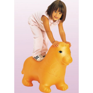 Развивающий мяч-тренажер для детской функциональной гимнастики арт. львенок "Лео