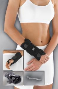 Ортез на лучезапястный сустав MANUMED c металлической шиной Ортез на лучезапястный сустав MANUMED c металлической шиной