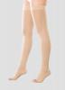 Чулки женские с силиконовой резинкой, плотные, с открытым носком II кл. компрессии арт. 202 Чулки женские с силиконовой резинкой, плотные, с открытым носком II кл. компрессии арт. 202